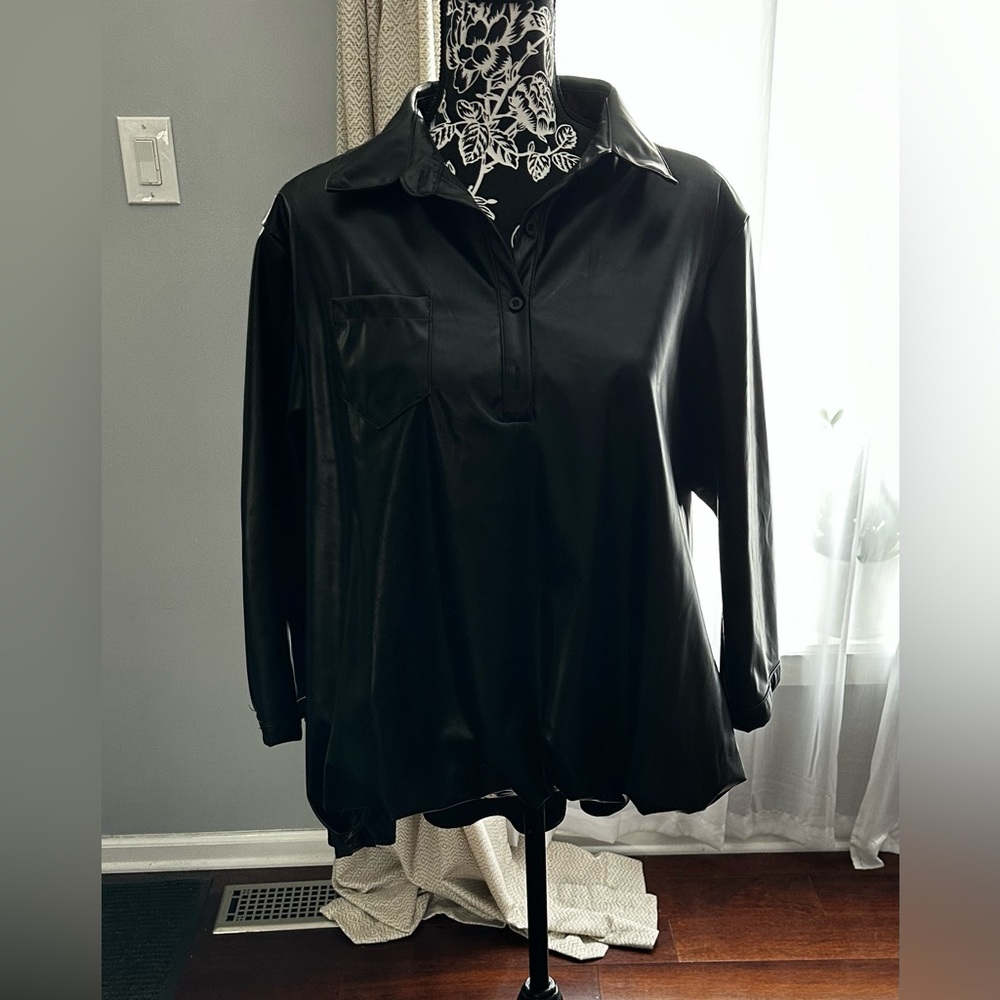 Leather Top